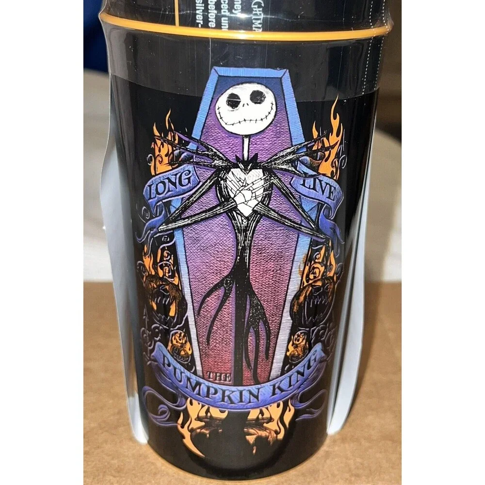 Disney Nightmare Before Christmas 4-Pack Plastic Tumbler Cups Halloween 22 Onz
